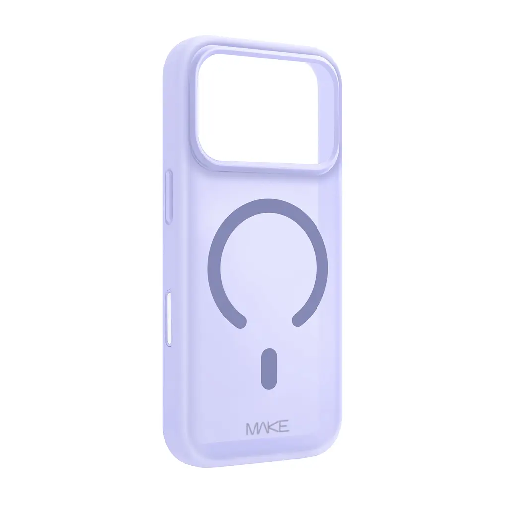 Чохол MAKE Apple iPhone 17 Pro Max Silicone Aura Magnet Lavender - фото 3