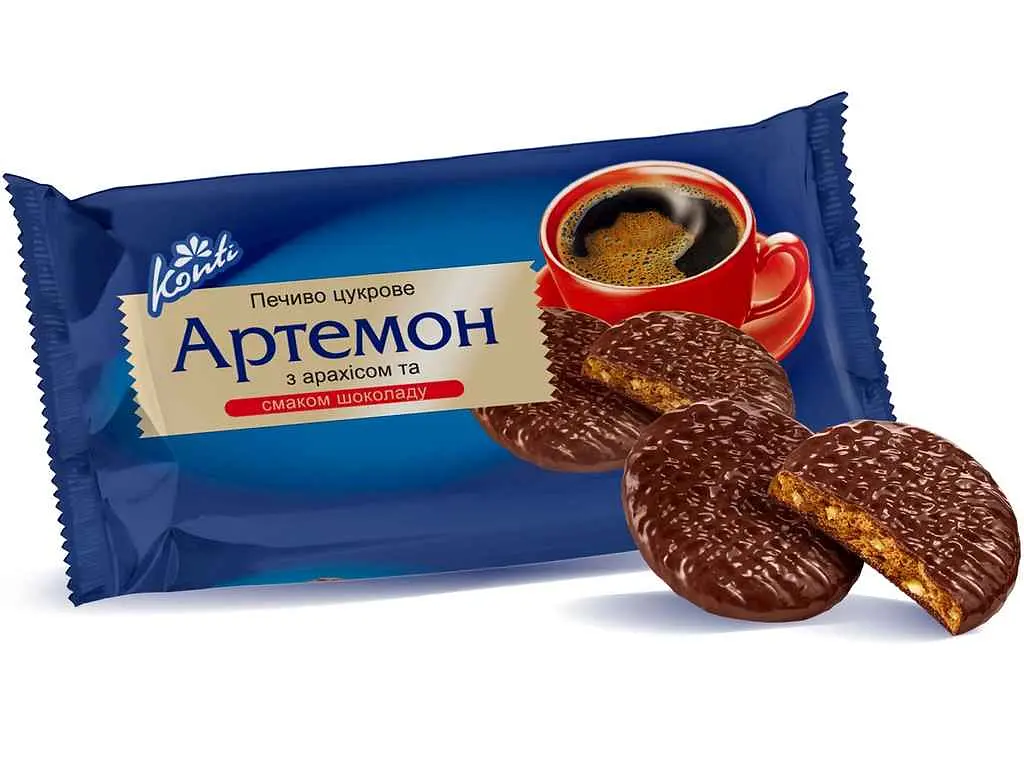 Печиво КОНТІ цукрове "Артемон" 135г