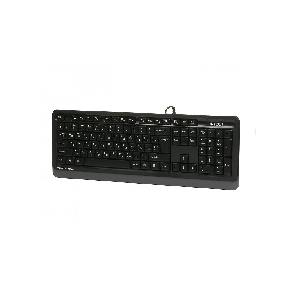 Клавіатура A4Tech FKS10 USB Grey (4711421963329) - фото 2