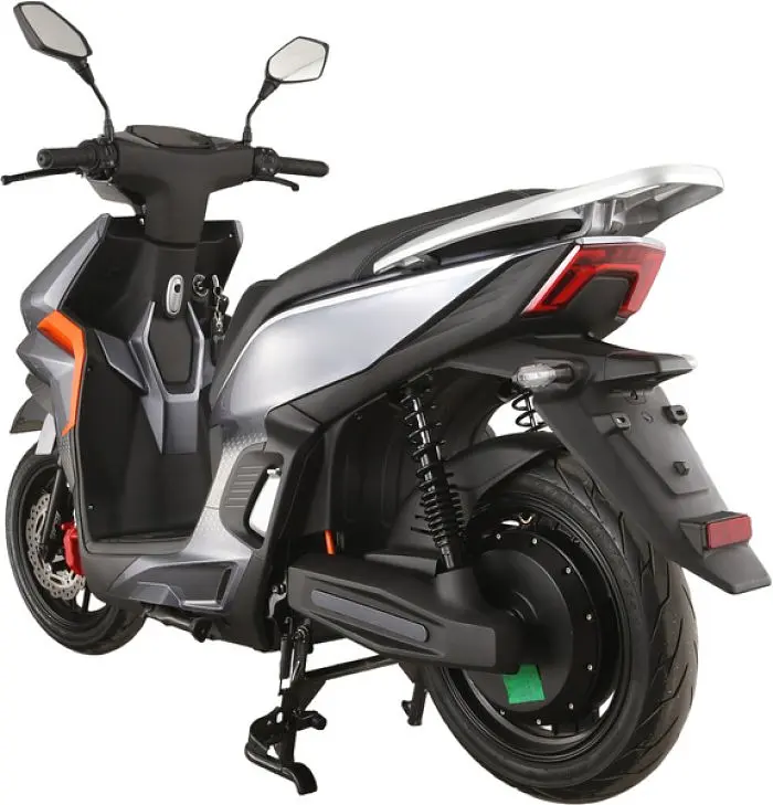 Электроскутер Двухместный Crosser V3 (2500W, 72V/35Ah) Серый - фото 2
