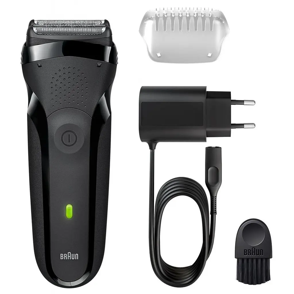 Електробритва чоловіча Braun Series 3 300s Black - фото 3