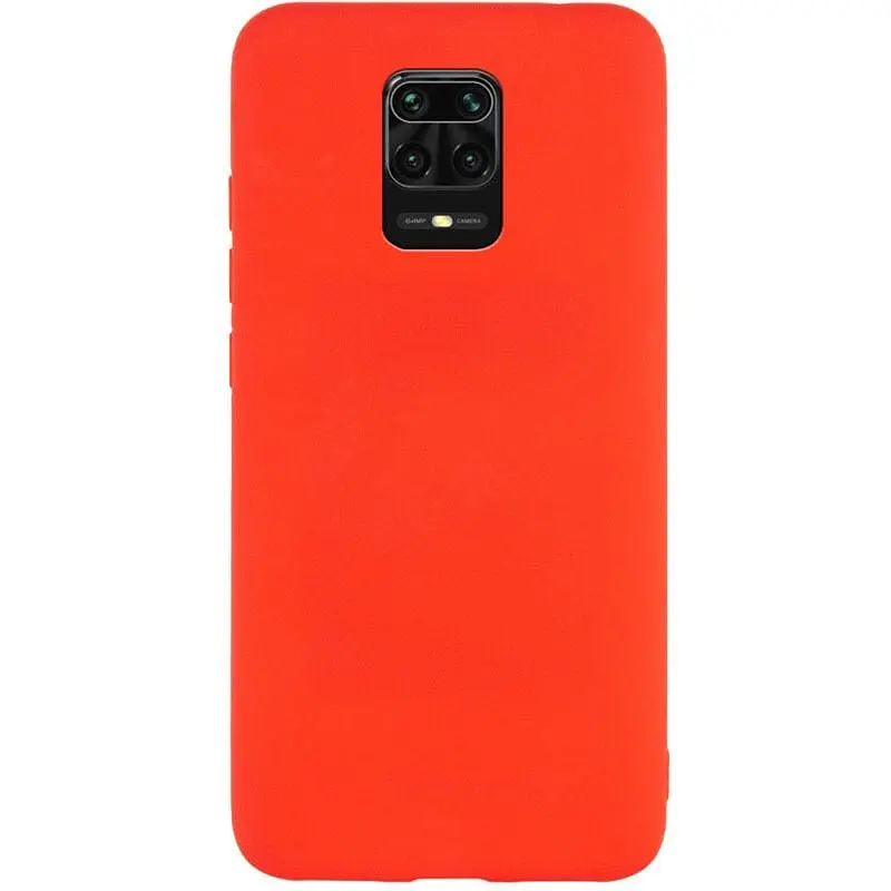 Чохол-накладка Toto 1 mm Matt TPU Case Xiaomi Redmi Note 9 Red - фото 2