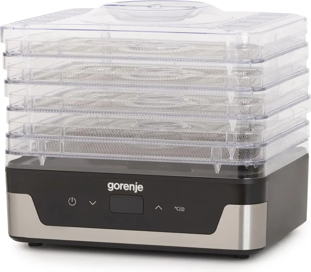 Gorenje Сушарка для продуктів Gorenje 230Вт, піддонів - 5x2.8см, діаметр - 29см, макс - 75°С, електр. - фото 2