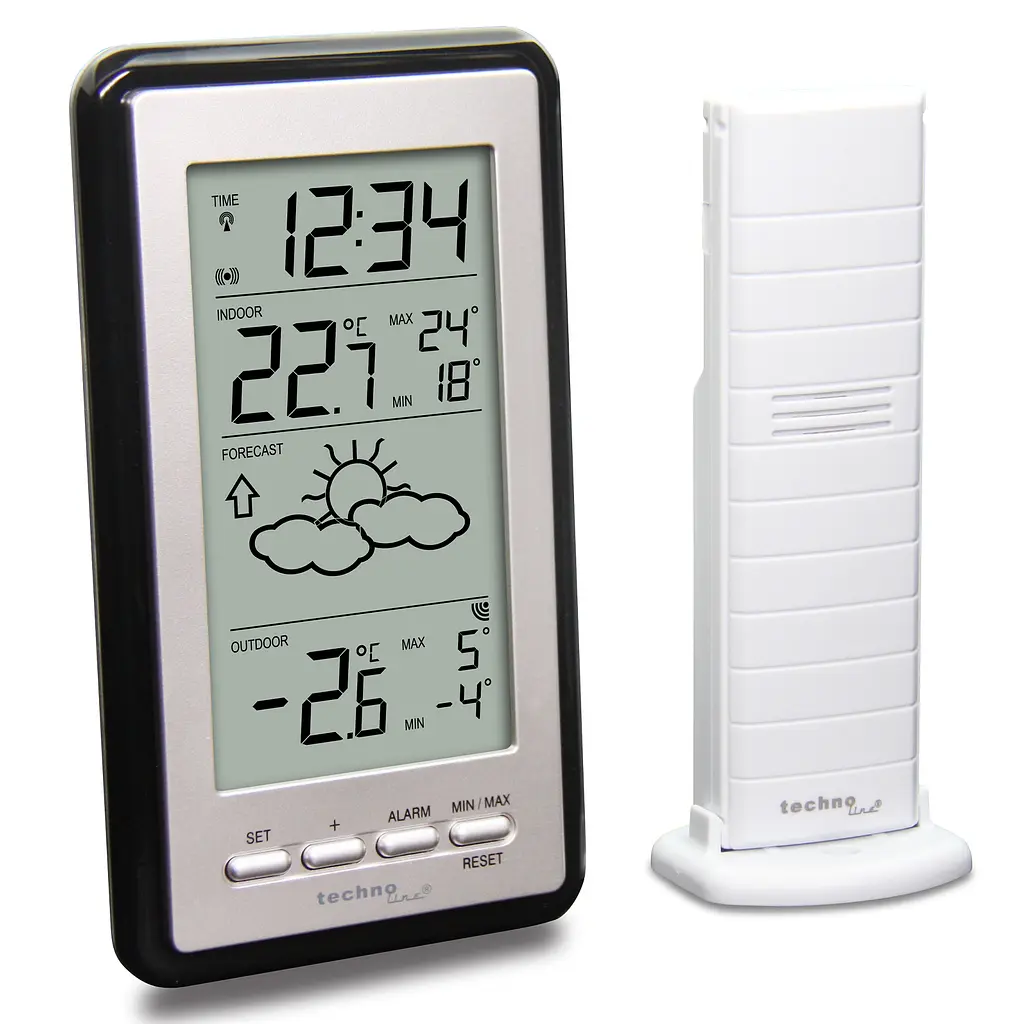 Метеостанція Technoline WS9130 Silver/Black (WS9130), Сріблястий - фото 6