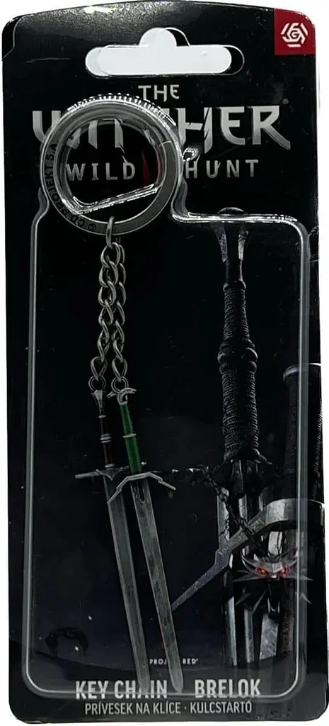 Брелок The Witcher 3 Geralt Two Swords - фото 2