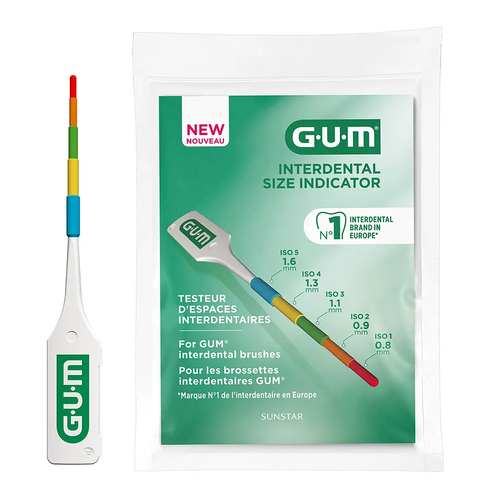 Зонд для измерения межзубных промежутков GUM в упаковке 10 шт.  - фото 5