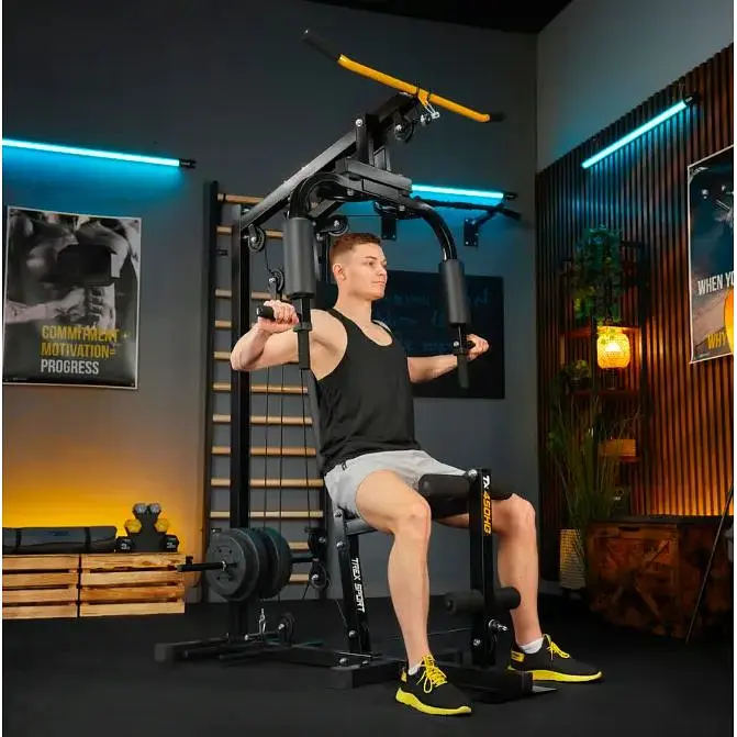 Силовая фитнес станция Trex Sport TX-450HG с верхней и нижней тягой - фото 2