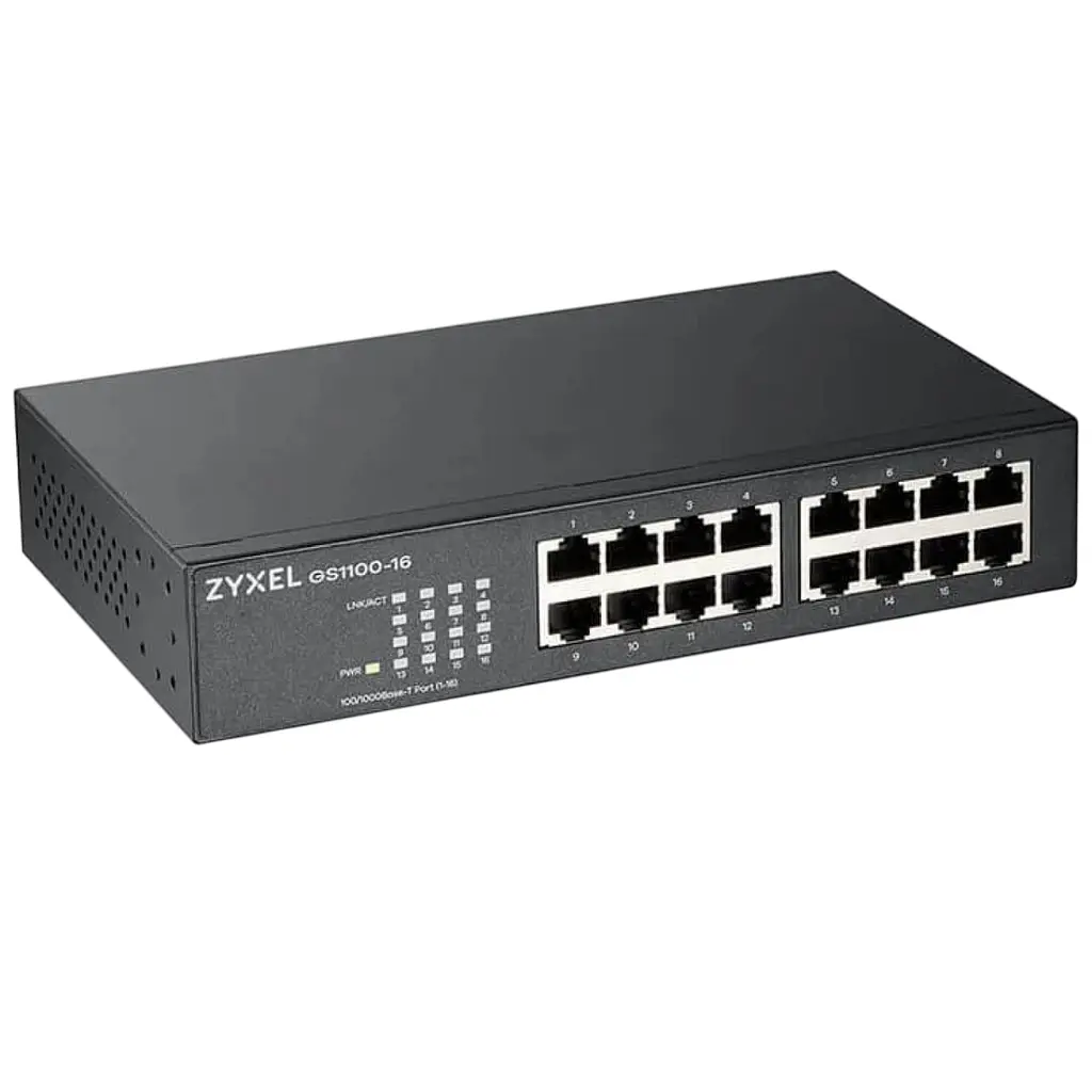 Комутатор ZYXEL GS1100-16 (GS1100-16-EU0104F) - фото 4