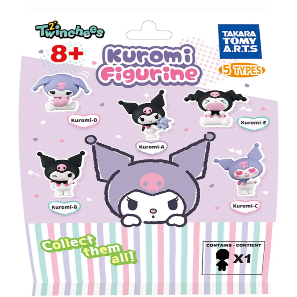 Колекційна фігурка Tomy Sanrio Kuromi Twinchees (124650)