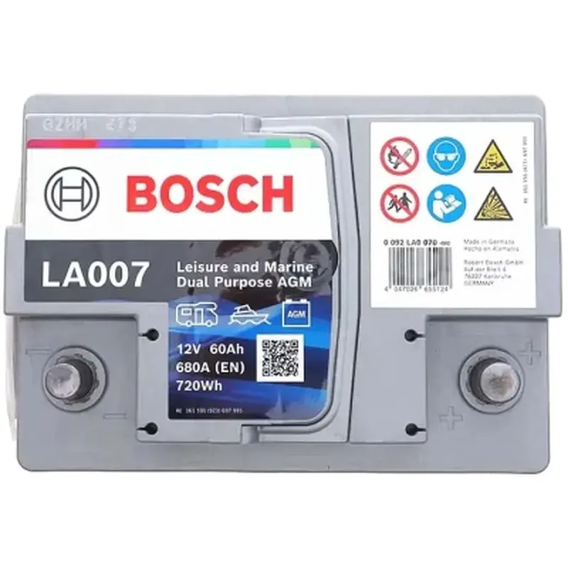 Акумулятор автомобільний Bosch 0 092 LA0 070 - фото 2
