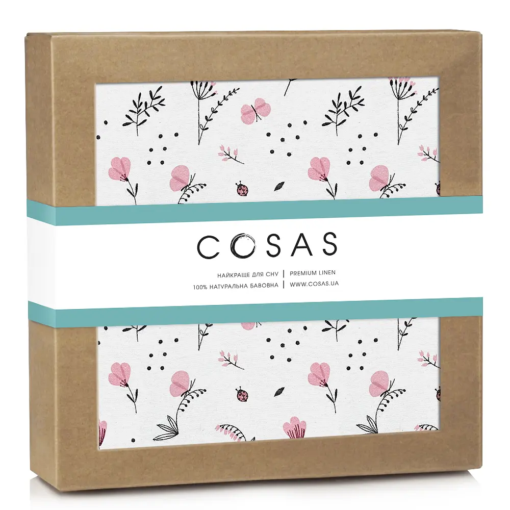 Фланелеві пелюшки 80х100 WILDFLOWERS COSAS (4822052098998)