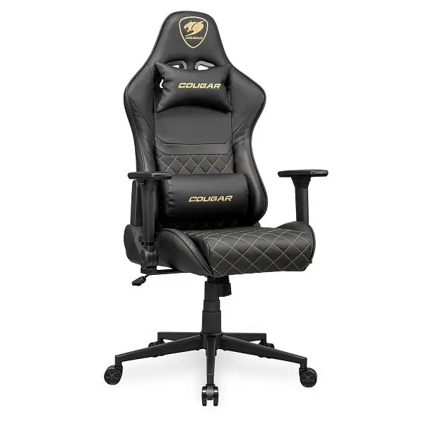 Крісло для геймерів Cougar Armor One V2 Gold - фото 2