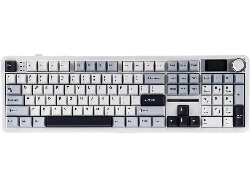 Клавіатура Aula F108 Pro WL/BT/USB White (6978080501318) - фото 3