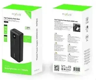Повербанк Power Bank 40000 mAh 22.5W Rixus RXPB40 - фото 2