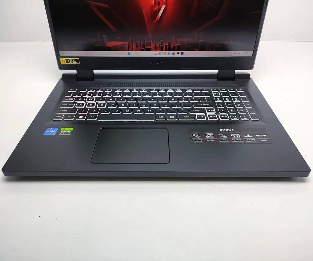Ноутбук Acer 17 Nitro 5 17.3" FHD 144Hz/Intel Core i5 12450H/16Gb/SSD 512GB/RTX 4050 6GB/Windows (NH.QLGAA.001old)Refurbished - фото 3