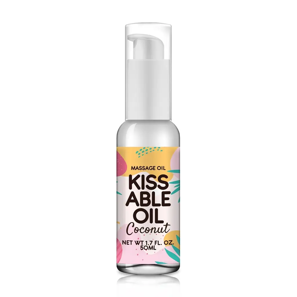 Масажне масло Pharmquests Kissable Oil Coconut, 50 мл