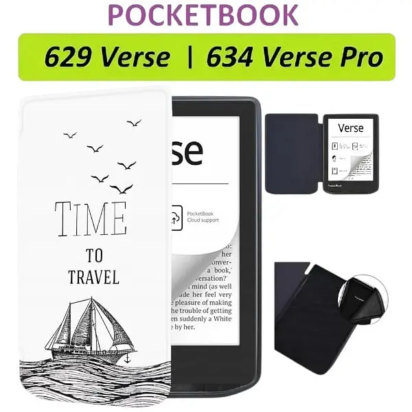 Чехол-книга BeCover Smart Case для PocketBook 629 Verse / 634 Verse Pro 6" Time To Travel (710982) - фото 3