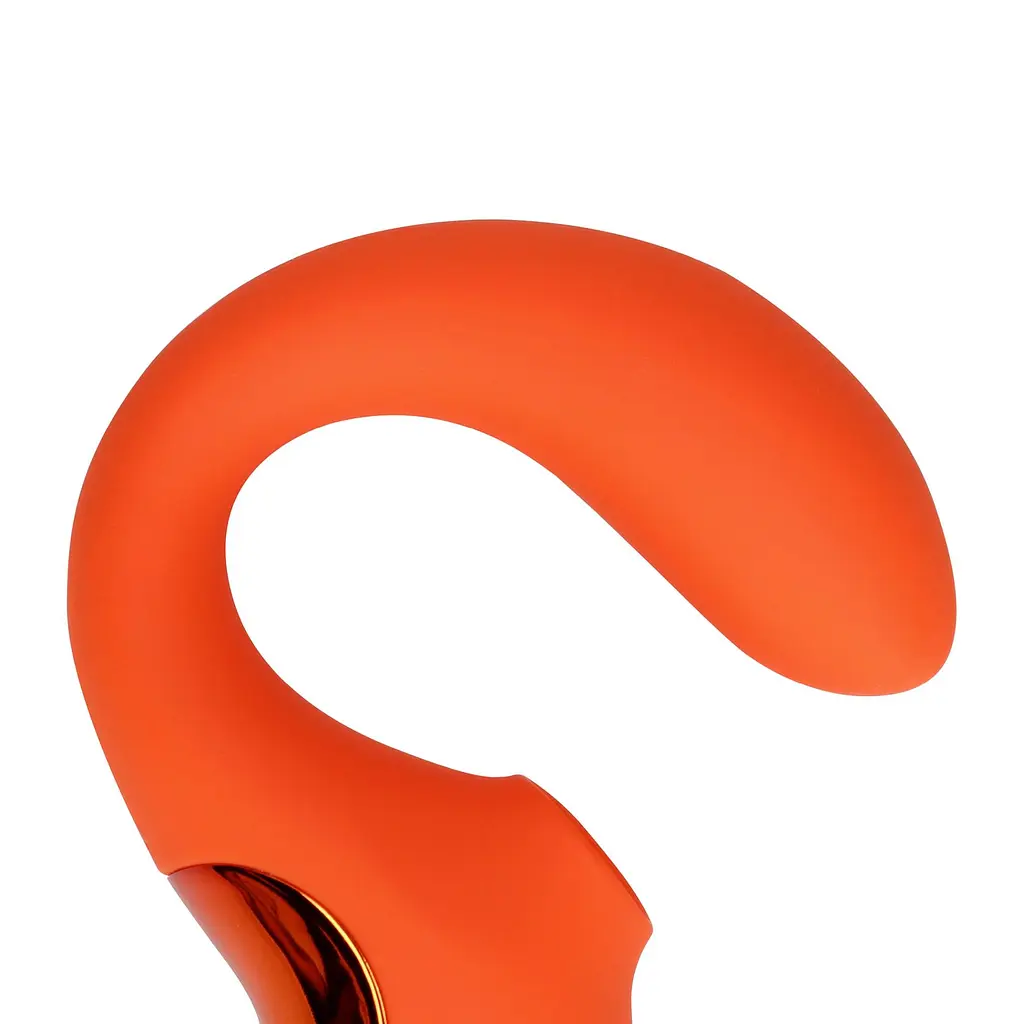 Вибратор Loveline Pulse Wave G-Spot оранжевый - фото 6