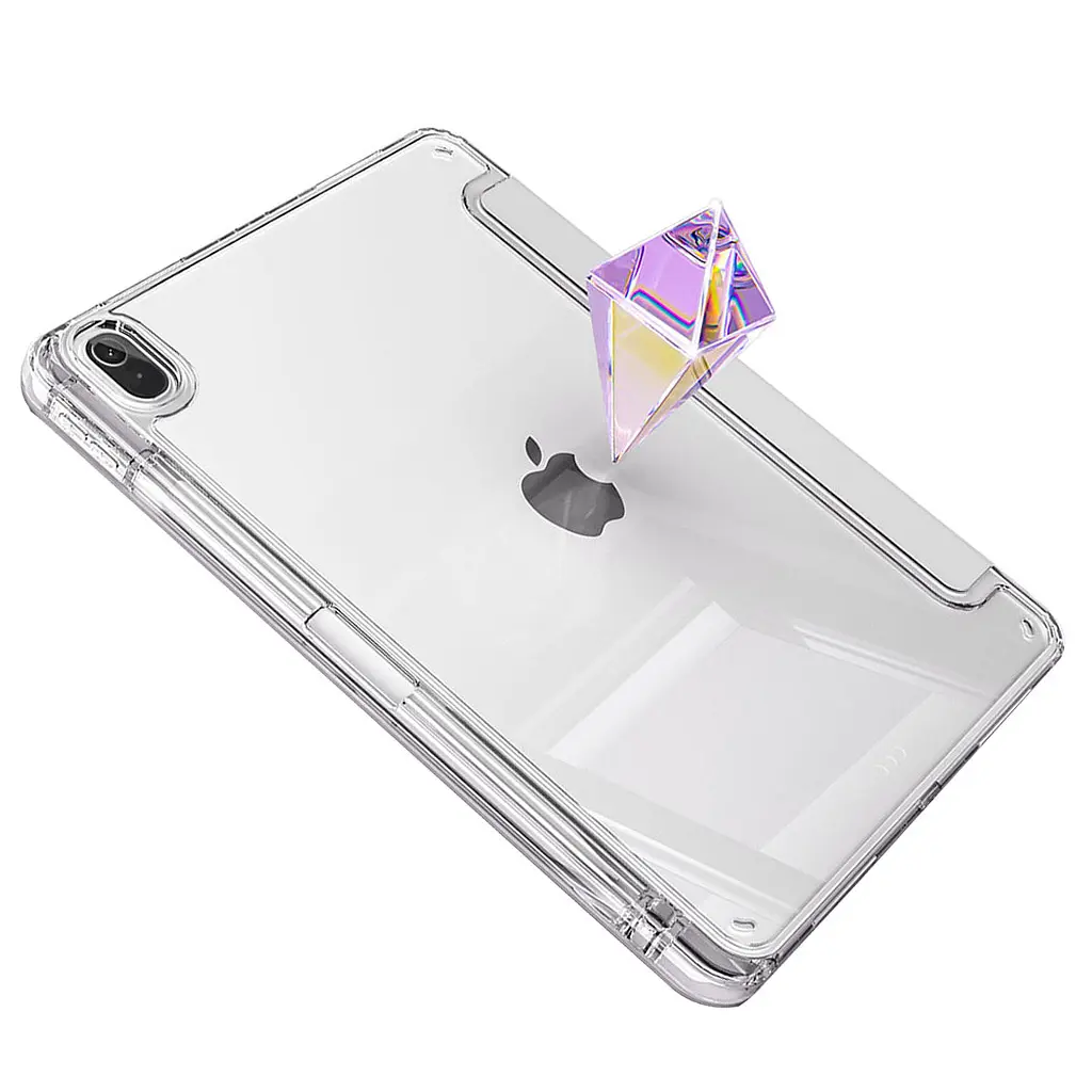 Чохол до планшета BeCover Ultra Slim Origami Transparent Apple iPad Mini 7 2024 Gray (712935) - фото 4