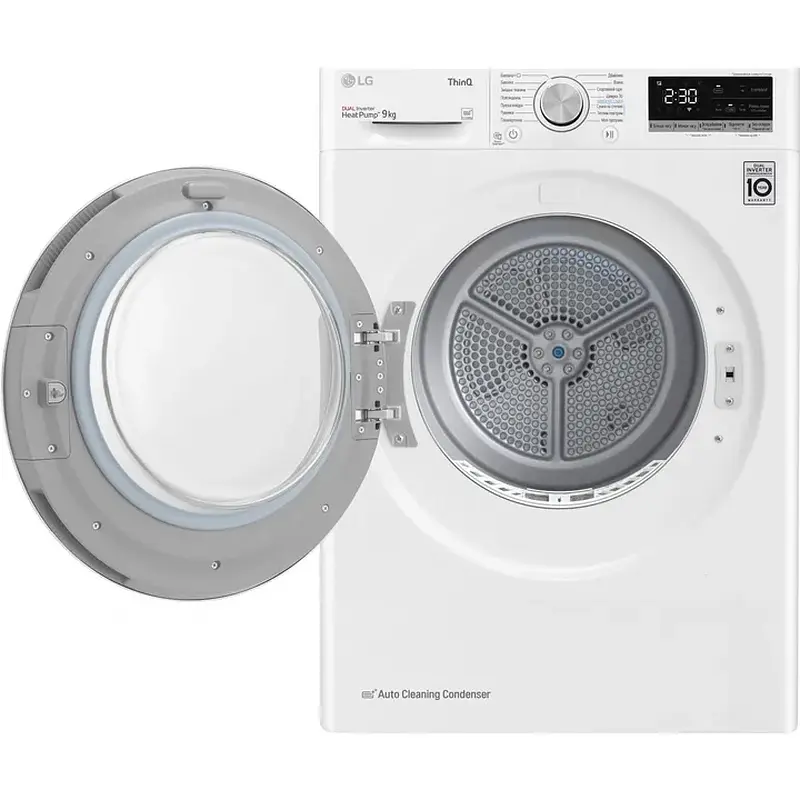 Сушильна машина LG DC90V5V0W - фото 14