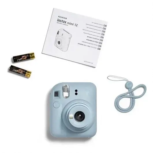 Фотокамера миттєвого друку Fujifilm Instax Mini 12 Pastel Blue (16806092) блакитна - фото 5