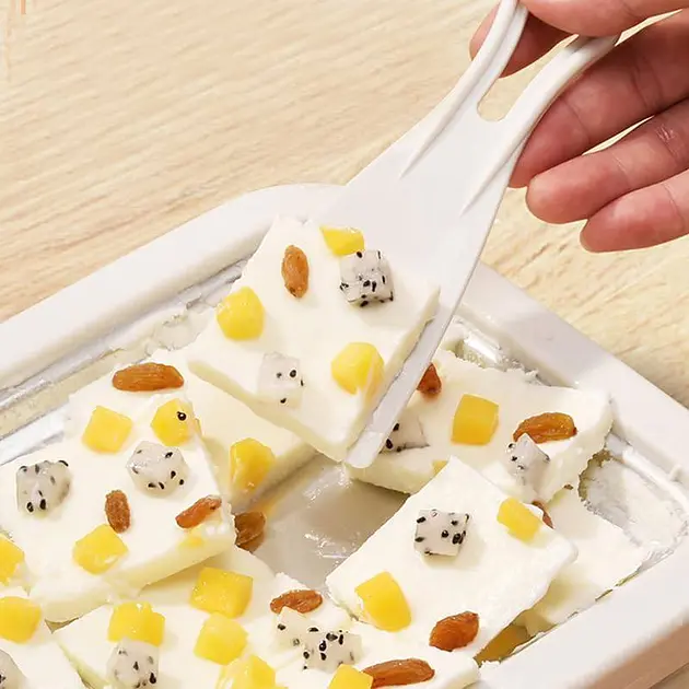 Морозивниця Ice Cream Maker Instant з лопатками рожева - фото 4