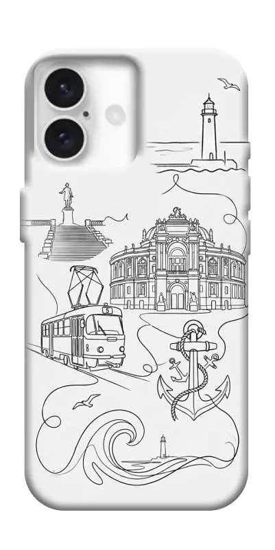 TPU чохол Demsky Odesa spirit для Apple iPhone 16 Plus (6.7")