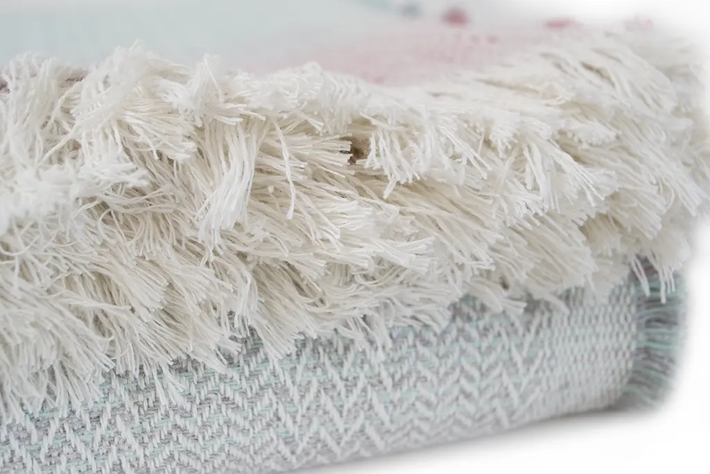 Покрывало Lotus Home - Lagos розовый/мятный 230x240 - фото 3