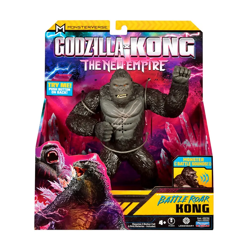 Фігурка Godzilla vs. Kong Конг готовий до бою (звук) (35507) - фото 5