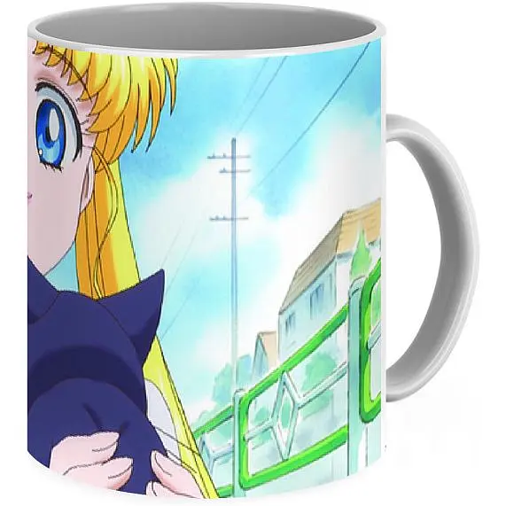 Кухоль GeekLand Sailor Moon Сейлор мун кошеня SM.02.05 330 мл різнобарвний - фото 2