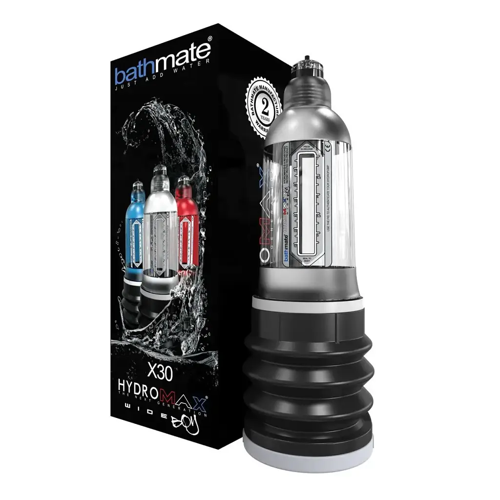Гідропомпа Bathmate Hydromax 7 WideBoyClear (X30) для члена завдовжки від 12.5 см до 18 см діаметр до 5.5 см. - фото 7