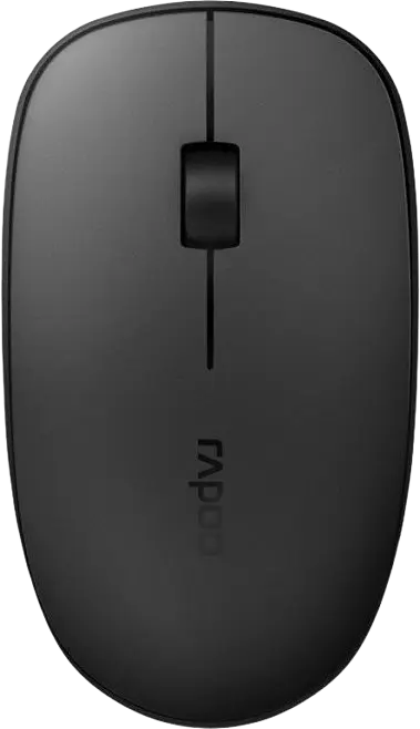 Миша бездротова Rapoo M200 Silent Gray (M200 Silent)