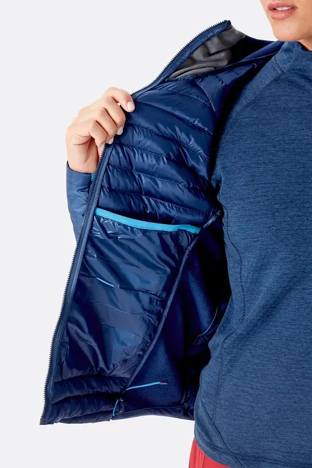 Куртка женская Rab Cirrus Flex 2.0 Hoody Womens 16 Бирюзовый - фото 5