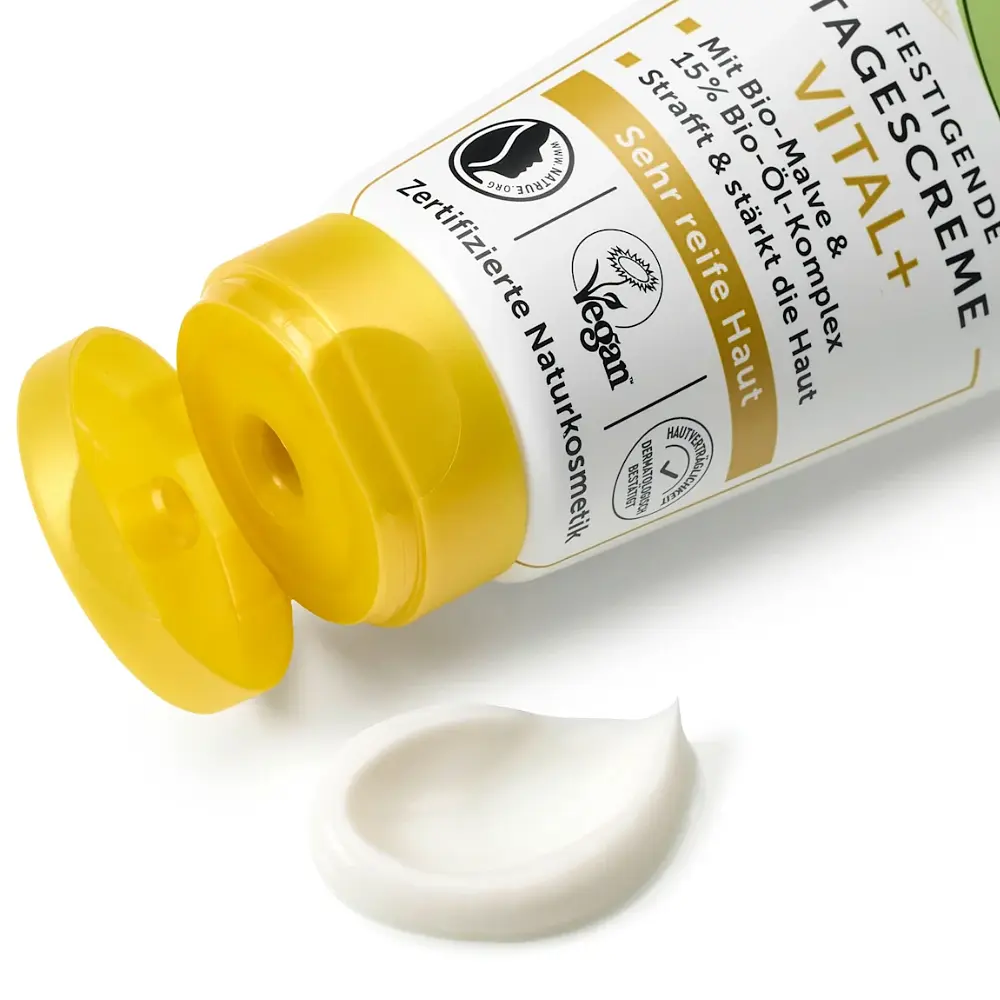 Денний крем для обличчя Alverde Naturkosmetik Vital+ з олійним комплексом 50 мл - фото 3