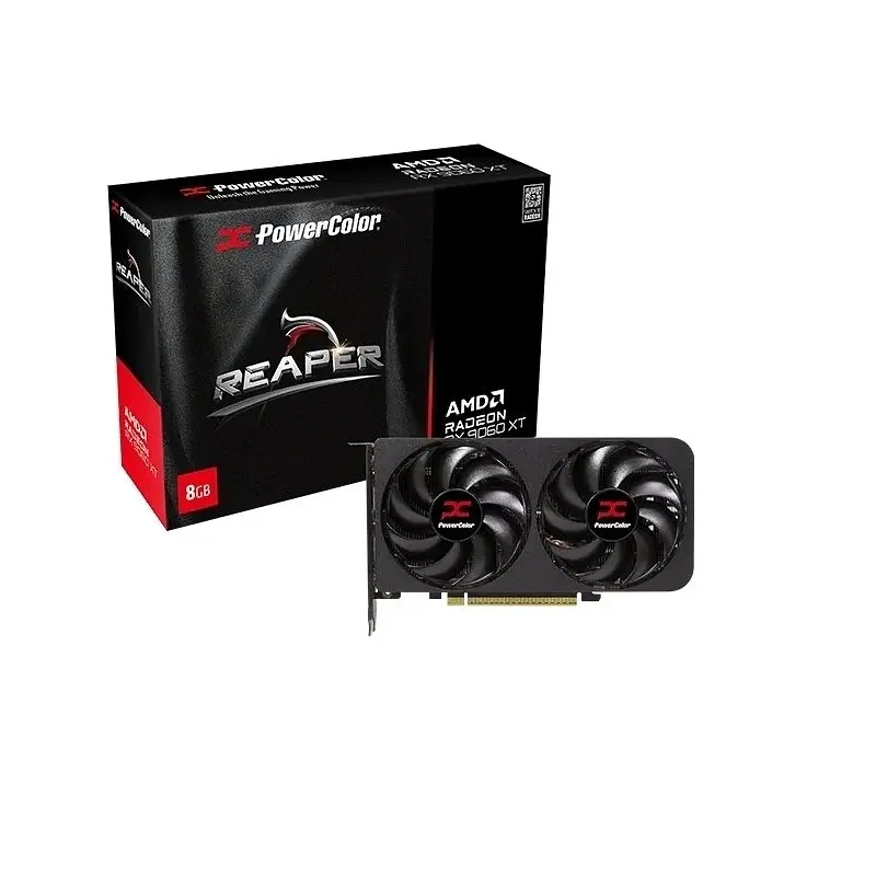 Відеокарта AMD Radeon RX 9060 XT 8GB GDDR6 Reaper PowerColor (RX9060XT 8G-A) - фото 6