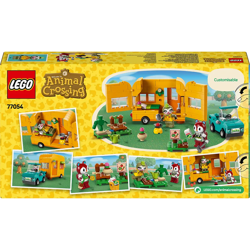 Конструктор LEGO Animal Crossing Садова крамниця і караван, що належать Leif 263 деталі (77054) - фото 15