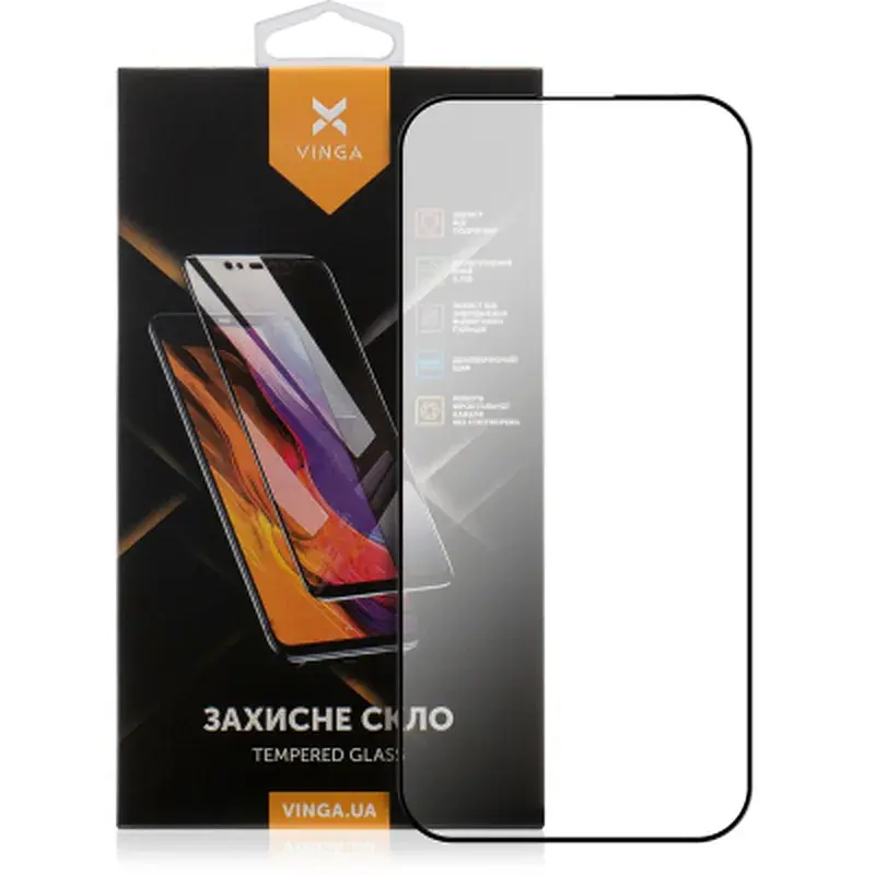 Скло захисне Vinga Apple iPhone 17 (VGIP17)