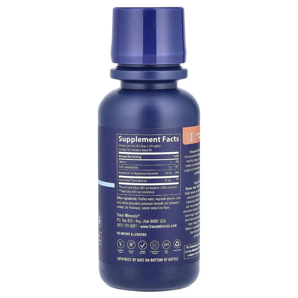 Магній гліцинат Trace Liquid Magnesium Glycinate смак лимона 237 мл - фото 2
