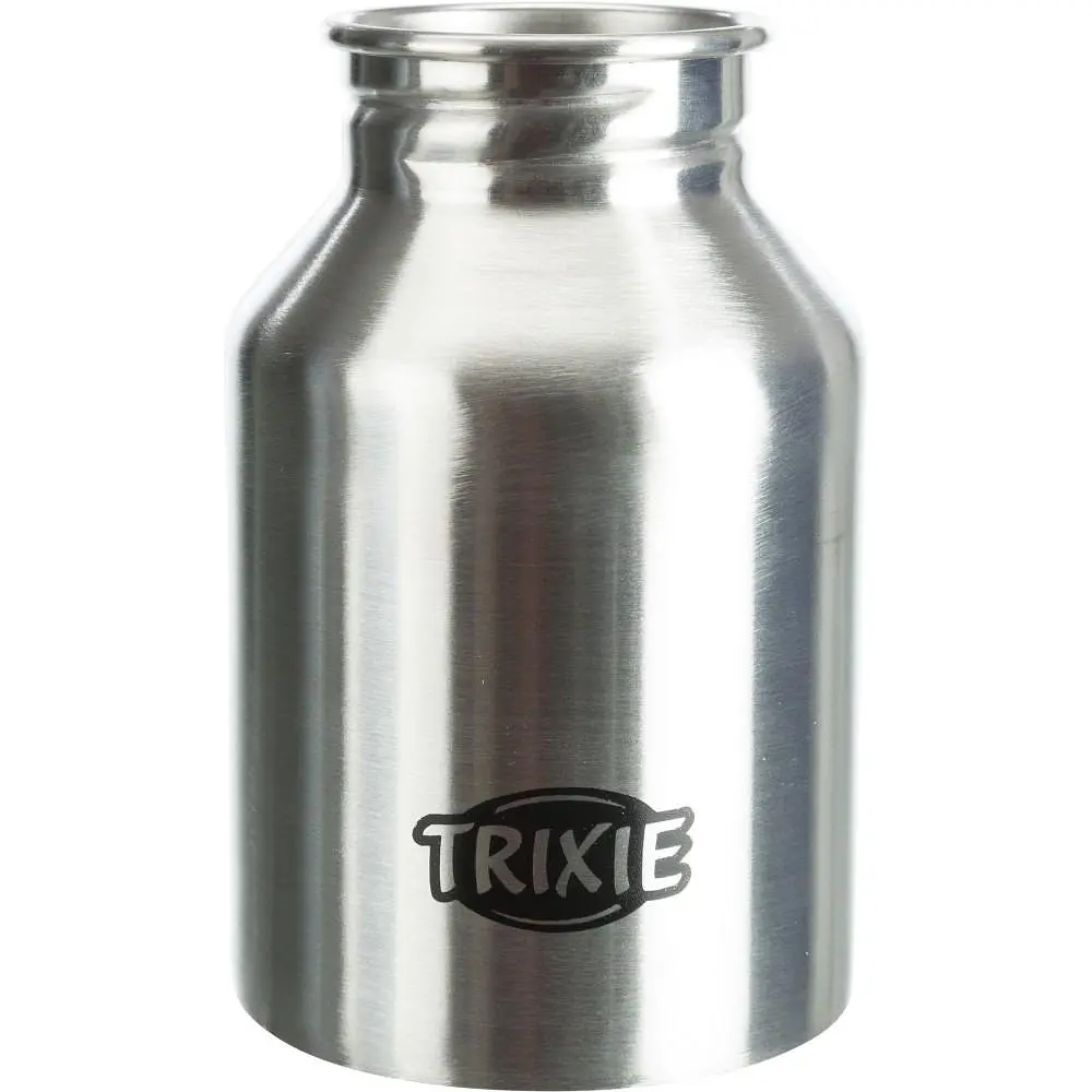 Бутылка дорожная Trixie с миской 300 мл (красная, черная) - фото 4