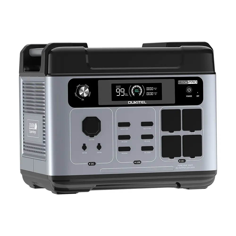 Портативна зарядна станція OUKITEL P2001E PRO 3200W 2048Wh (42-00279) - фото 3
