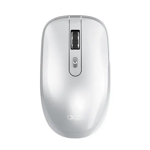 Комп'ютерний Мишка XO M11 YunShen Glossy Wireless Mouse (AA batteries) Сірий - фото 5