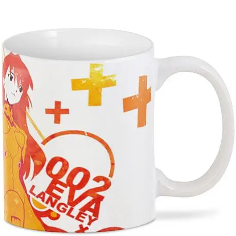 Кухоль GeekLand Evangelion Євангеліон Аска Ленглі Сорю 330 мл різнобарвний - фото 3