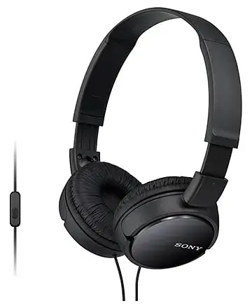 Наушники Sony On-ear MDR-ZX110 3.5 mini-jack Черный (MDRZX110B.AE) - фото 2