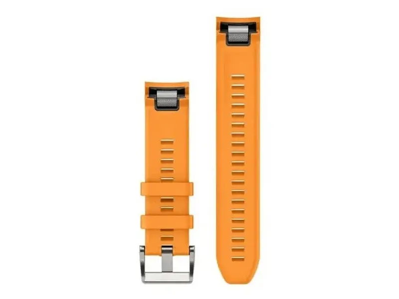 Ремінець Garmin for MARQ Gen 2 - 22mm QuickFit Silicone Strap Spark Orange (010-13225-04) - фото 2