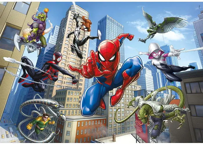 Пазл Clementoni SuperСolor: Людина Павук та лиходії, Marvel (SuperСolor - Marvel Spider-Man Puzzle - 104 pcs.), 104 ел. (25012) - фото 2