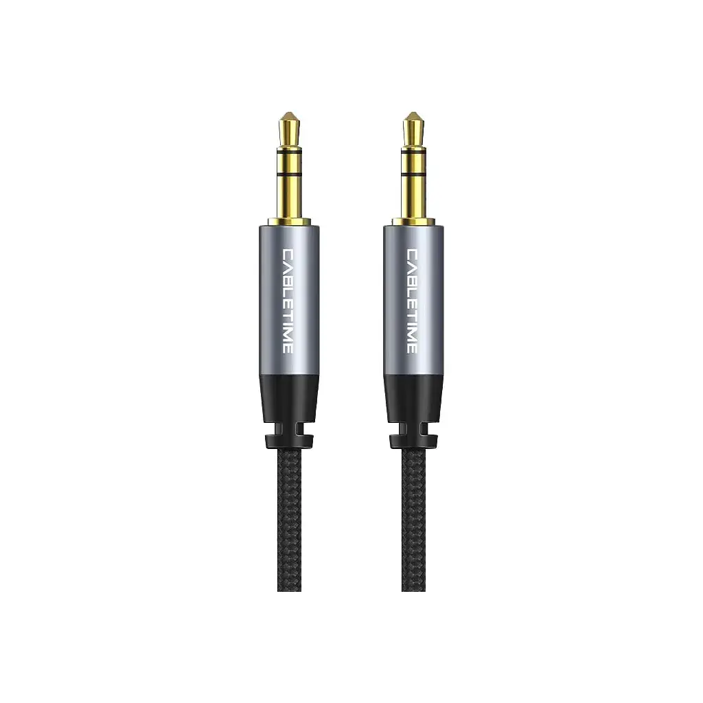 Кабель мультимедійний 3.5mm M to 3.5mm M 1.8m Cabletime (CA915262)