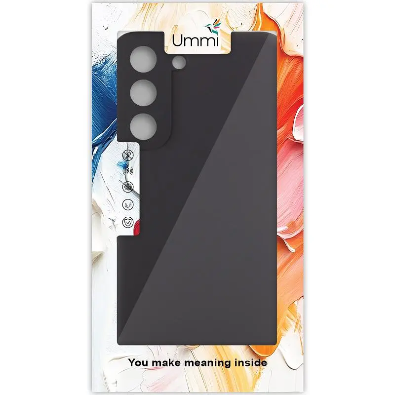 Чехол Ummi Silicone Cover Lakshmi Full Camera AA для Samsung Galaxy S21 FE Черный/Black - фото 2