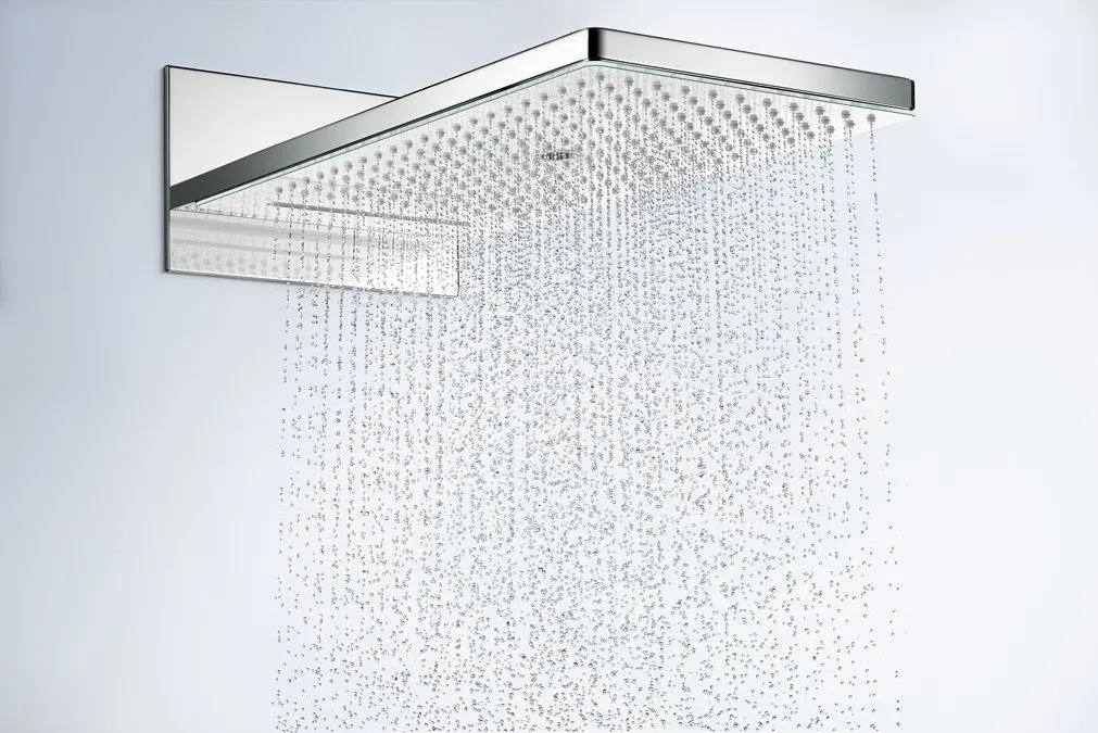 Верхній душ з тримачем Hansgrohe Raindance Rainmaker Select 580 24001400 хром білий - фото 3