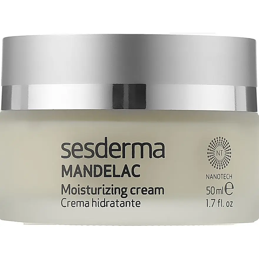 Зволожуючий крем для обличчя Sesderma Mandelac Moisturizing Cream, з мигдальною кислотою, 50 мл - фото 2