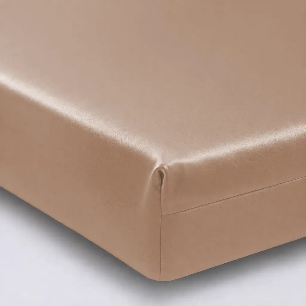 Простирадло на гумці MirSon Tencel №03 Creamy 200х220 см (2200009369445)
